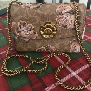 Small Coach over the shoulder purse